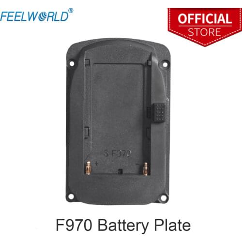 Battery Plate for Feelworld FW760 FW759 FW1018S A737 Etc Camera Field Monitors and F970 F960