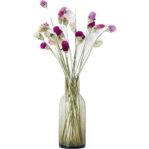Immortal Preserved Dried Flower Bouquet Pink Amaranth Floral Arrangement Beige Pink Purple Home Wedding Valentine Ins Decoration