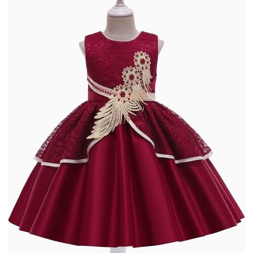 Flower Girl Dress 2021 Appliques Lace Tulle Ball Gown Children Tank Short Communion Dresses