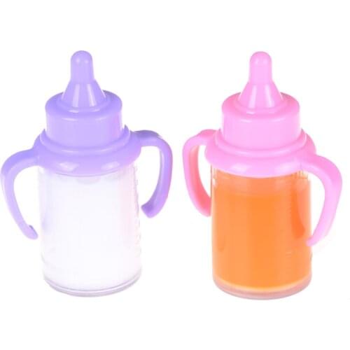 Baby Dolls Feeding Bottle Accessory Disappearing Milk Bundle Reborn Preemie Kit Magic Dummy Pacifiers Set Kids Play Toy