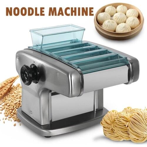 Electric Noodle Maker Cutting 2/3/4 Sheets Thick Dough Wonton Dumpling Wrapper Kitchen Food Wheat Flour