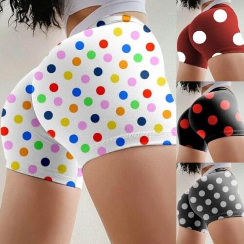 Butt Lift Leggings Dotted Shorts For Women Fashion Butt Leggings Safety Shorts Shaper Pants Sexy Panties Woman Yoga Pants