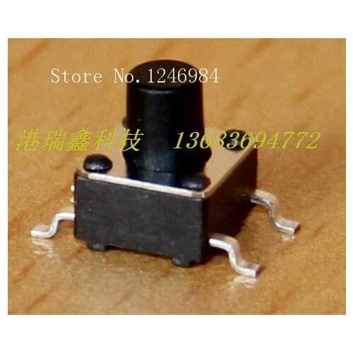 [SA]6 * 6 * 7.5 meter SMD Chip key switch legs touch of a button reset switch---200pcs/lot