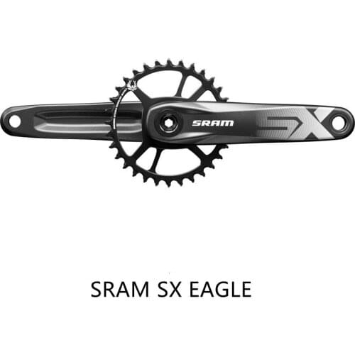 SRAM SX EAGLE 12 Speed 1x12 DUB 34T Steel Chainring MTB Bicycle Crankset without BB