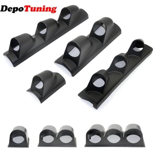 DepoTuning 2 '‘ 52mm Car Gauge Pod Universal Black Single/Double /Triple Left/Right Hand Drive Car Meters Holder