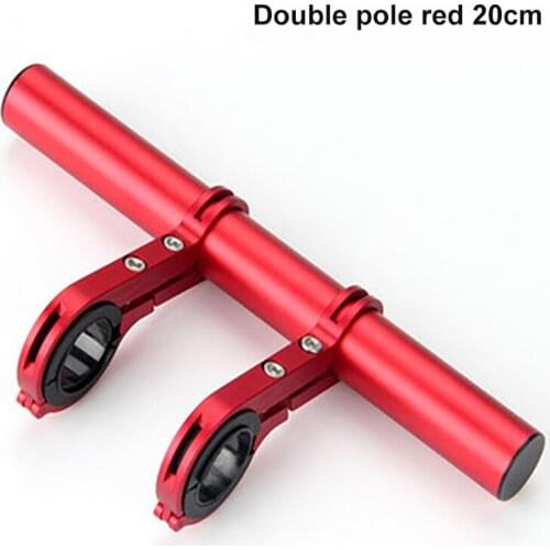 Bike Handlebar Extender, Bicycle Handlebar Extension Mount Holder Double Clamp Bike Phone Bracket Bicycle Flashlight Stand