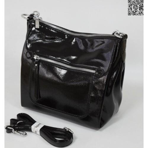 Womens soft bag, posess store, t16-9, lacquer, polyurethane