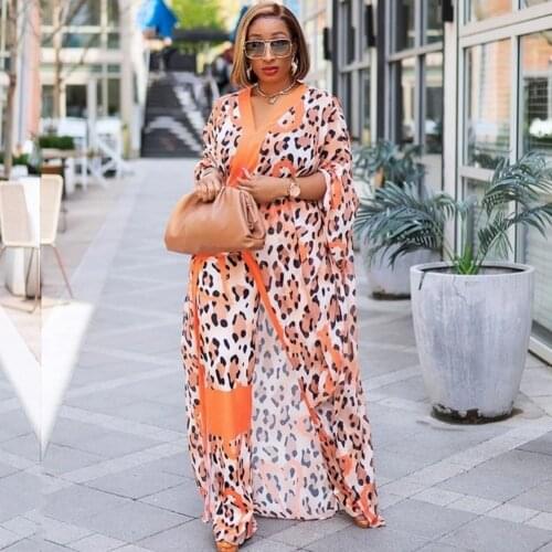 Summer African Clothes For Women Two Piece Set Dashiki 2021 Fashion Long Dress Sets Pants Suits Outfits Party Dresses Plus Size