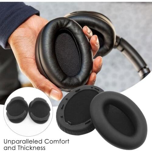 Replacement Leather Earpads For Sony WH-1000XM3 Headphones Earmuff Earphone Memory Foam Sleeve Ear Pads For WH1000XM3 Headset