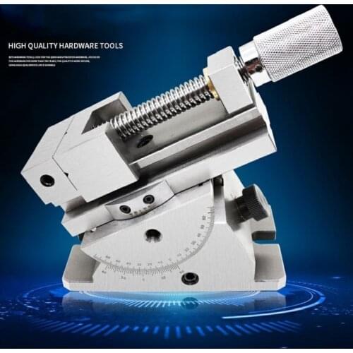 2Inch High Precision Universal Vise 360 Degree Rotation Adjustable Angle Grinding Machine Accessory Home Working DIY Manual Tool