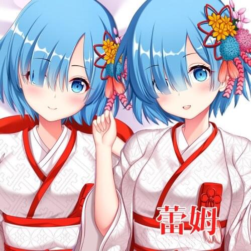 Anime Re：Life in a different world from zero Rem Sexy Dakimakura Hugging Body Pillow Case Otaku Pillowcase Cushion Cover YM