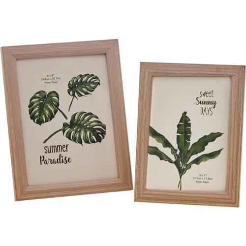 Wooden Wall Photo Frames Pictures Travel Picture frame wall desk Sitting room family decoration shadow box picture frame 3d