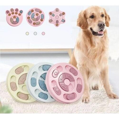 Dog Puzzle Toys Slow Feeder Interactive Training Increase Puppy IQ Food Dispenser Slowly Eating NonSlip Bowl Pet Cat Dogs Game
