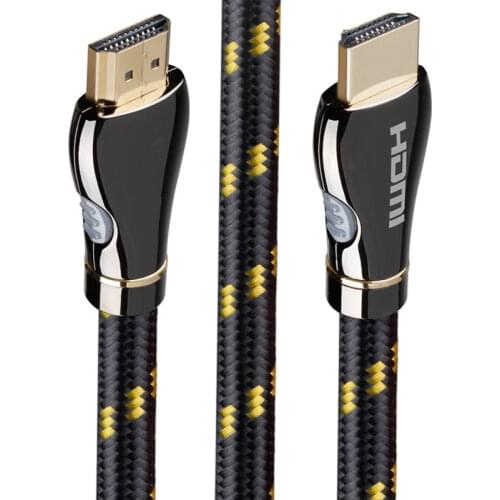 Cable HDMI 2.0 Male To Male 4K 60Hz Gold Plated Plug For HDTV Splitter Switcher Projector Computer Cables Audio Video 2m 5m 10m