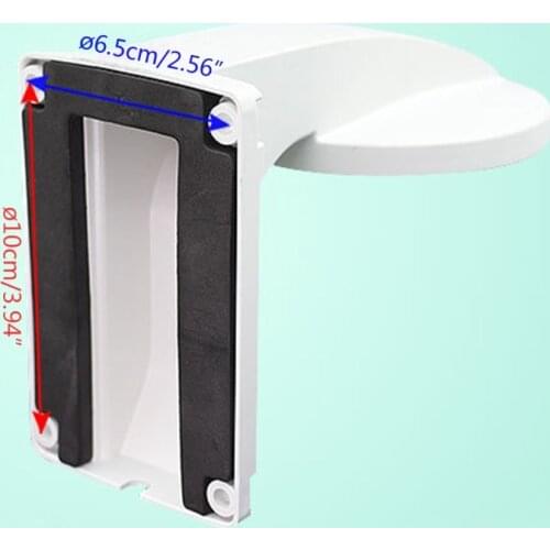 Indoor/Outdoor ABS Wall Mount Bracket for Dome PTZ Camera and Better Security, 6.89inches Height
