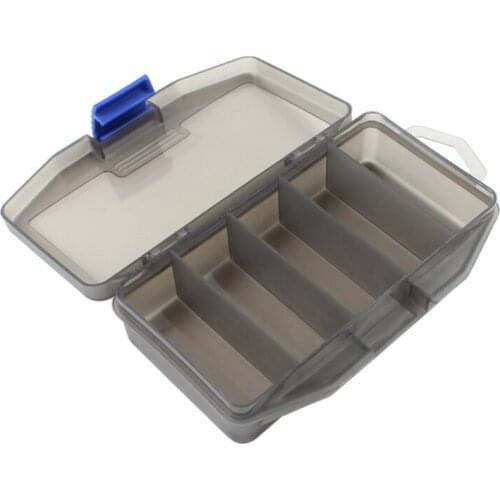 Compartments Organizer Container Visible Plastic Fishing Lure Box Tackle Case 094C