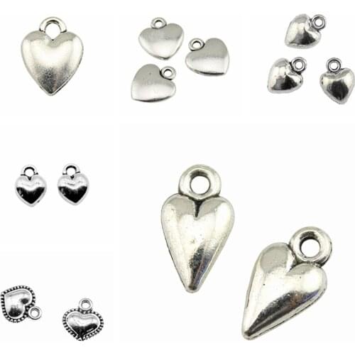 Tristana Heart Charms designer charms for jewelry making diy jewelry kit accessories