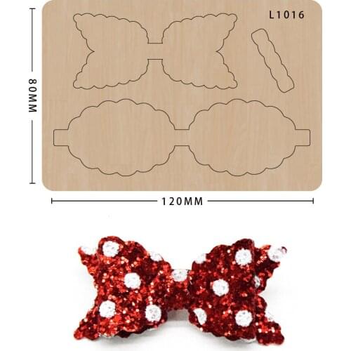 Bowknot Cutting Dies Scrapbooking Leather Mold Suitable For Common Big Shot And Sizzix Machines