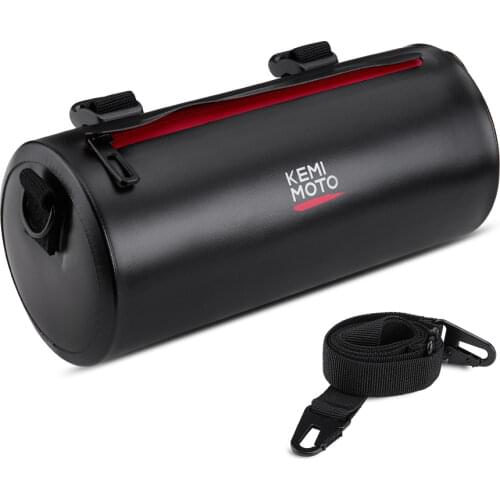 For BMW R1200GS Motorcycle Universal Handlebar Bag Waterproof TPU Multifunction Storage Barrel Bag Bicycle HandleBag For Honda