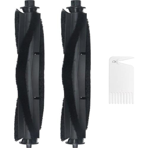 3Pcs Replaceble Roll Brush Accessories Set Parts for S9 Vacuum Cleaner Sweeper Replace for Home Office