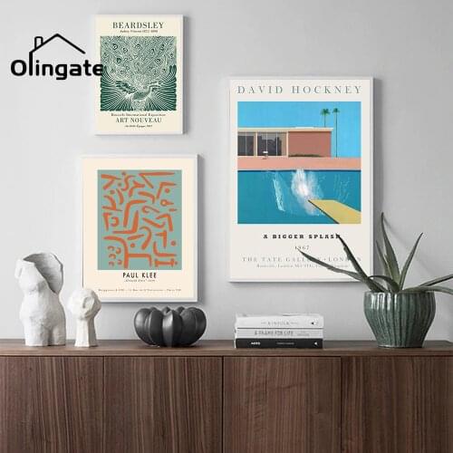 Abstract Landscape Canvas Poster Nordic Decoration Picture Wall Art Print Minimalist Scandinavian of One Piece for Home Decor