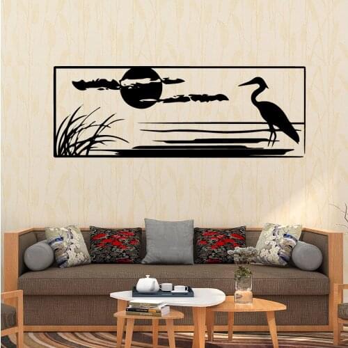 Diy crane Wall Stickers Decorative Sticker Home Decor For Kids Rooms Home Decor Home Party Decor Wallpaper