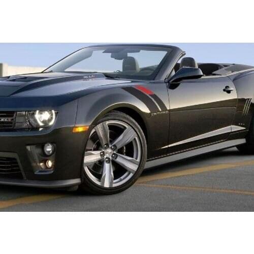 For 1Set/2Pcs 1Pair NEW! Chevy Camaro Graphics Hashmark Kit 3M Vinyl Racing Stripe Decal SS RS Car Styling