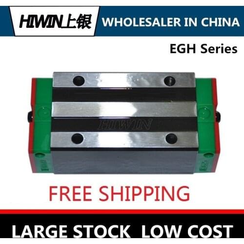 HIWIN LINEAR Block EGH30 CA Linear Carriage/guide/rail/slider CNC PARTS BEARING LINEAR BEARING Square Heavy Load Blocks