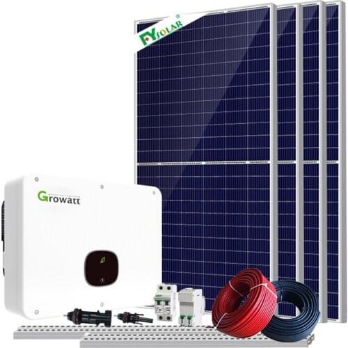 Good selling solar system home 5kw 5000w 5000watt 6kw 8kw solar power system home on grid