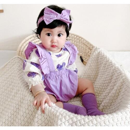 Baby Girls Romper 2021 Autumn Newborn Clothes