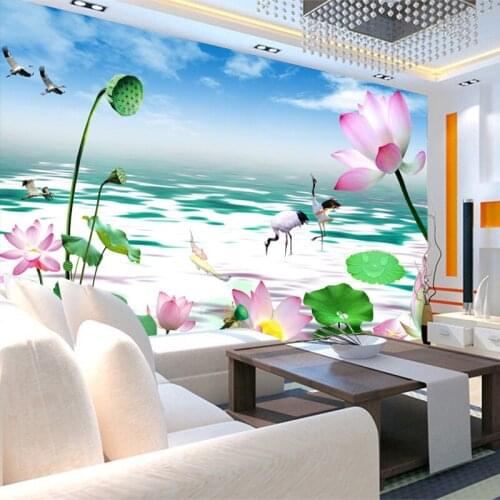Beibehang papel de parede Non-woven wallpaper seamless whole large living room backdrop bedroom wallpaper backdrop
