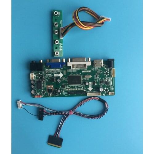 For B133EW07 V.0 1280X800 Panel 13.3" LCD display Controller board monitor Screen VGA DIY DVI HDMI M.NT68676 LED kit 40pin