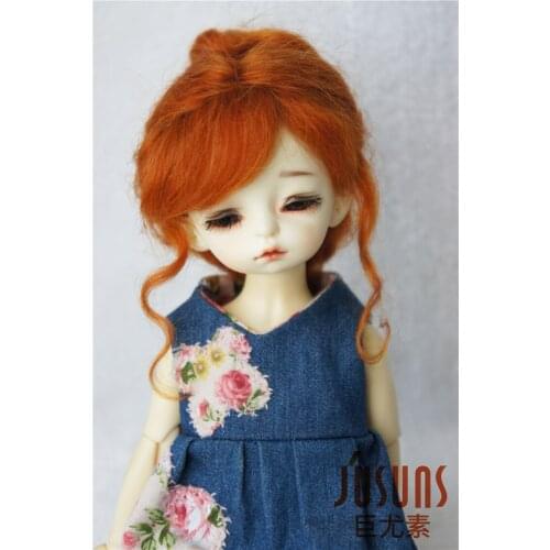 JD160 1/6 1/4 1/3 Fashion Mohair Doll Wigs Soft BJD Wig in Size 6-7inch 7-8inch 8-9inch Classical Doll Accessories