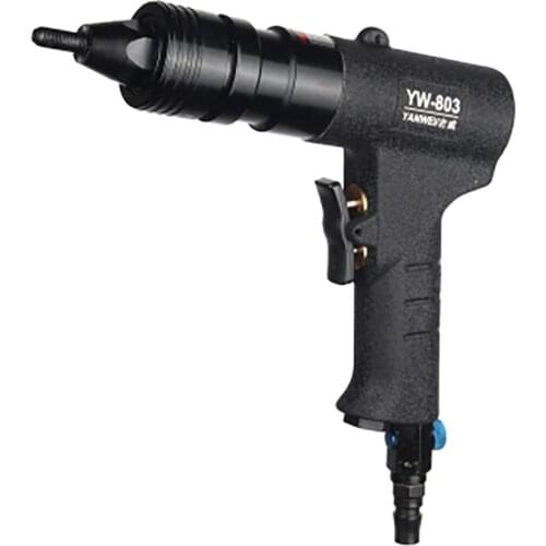 Pneumatic Rivet Nut Gun Insert Threaded Pull Setter Riveters Riveting Nuts Rivnut Tool for M3 M4 M5 M6 M8 M10 M12