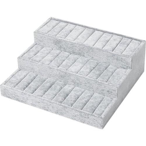 High Quality Custom Watch Jewelry Display Valet Tray with Pillow Cushion