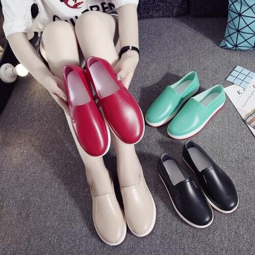 2019 New Kitchen Women Rain Boots Platform PU Waterproof Non-slip Casual Water Shoes Girls Cookers Ankle Good Work RainBoots