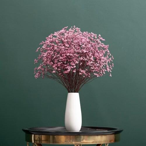 10pcs per bunch Natural Crystal Grass Real Flower Dried Flower Wedding Home Decoration Gift Bouquet