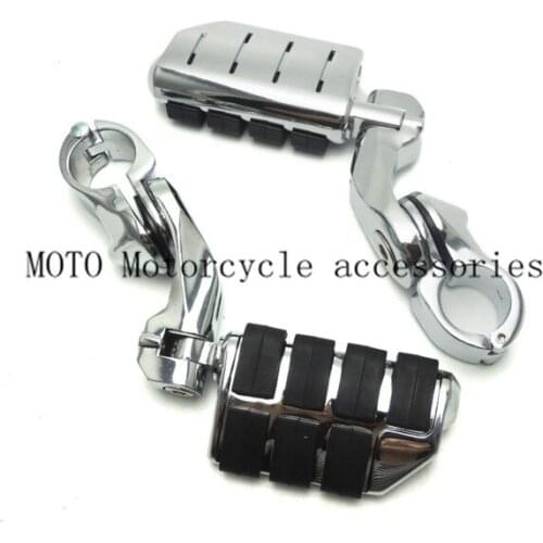 32mm (1-1/4")(1.25") 360 degree Adjustable Short Highway Foot Pegs Foot Rests Footrest For Kawasaki VULCAN VN400 VN800 VN900
