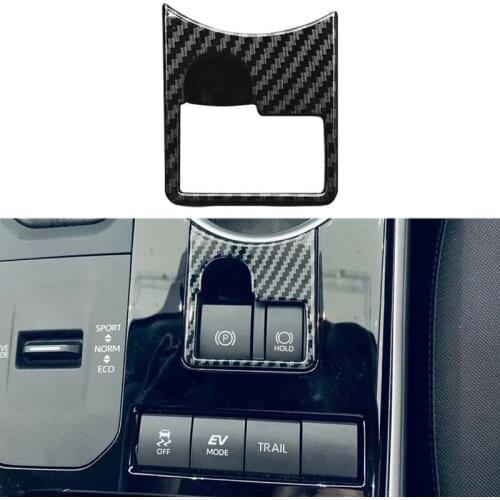 AU04 -Car Accessories Car Electronic Handbrake Frame Cover Trim for Toyota Highlander 21