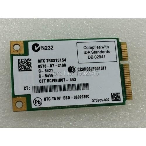 Free Shipping Intel wifi link 5100 5100AN Mini PCI-E WiFi Wireless card for HP 6520S 6530S 6531S 2230S 6930P 8530P 480985-001
