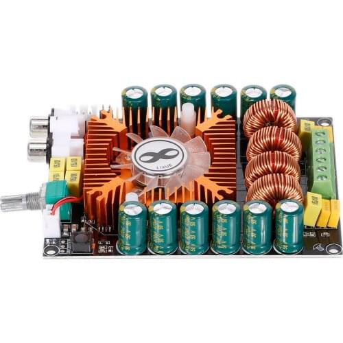 Digital Amplifier BoardHigh Power Dual Channel Audio Stereo Power Board Module Audio Amplifier Board Support Car Replacement