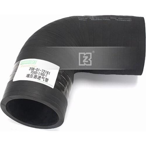 For excavator Komatsu PC400-7/450 turbocharger intake pipe rubber air hose 208-01-72161
