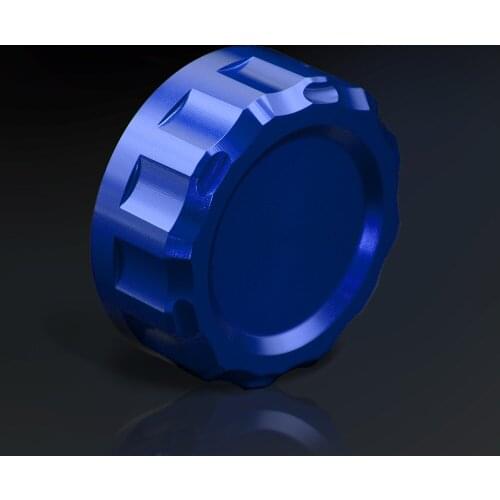 For Yamaha MT07 MT-07 MT 07 mt9 mt-09 fz9 MT-10 MT-03 R6 2014-2017 Motorcycle CNC Rear Fuel Brake Fluid Reservoir Cover Tank Cap