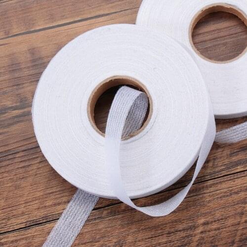 50 Meters Double-sided Adhesive Fabric Interlining Sewing Roll Clothes Apparel Iron On Hemming Tape Sewing Turn Up Hem Tape