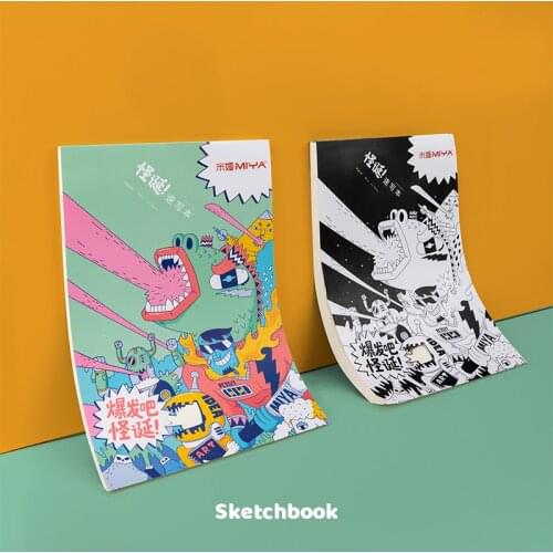 HIMI MIYA Sketch Book 8K Super light Sketch Paper for kids,artist