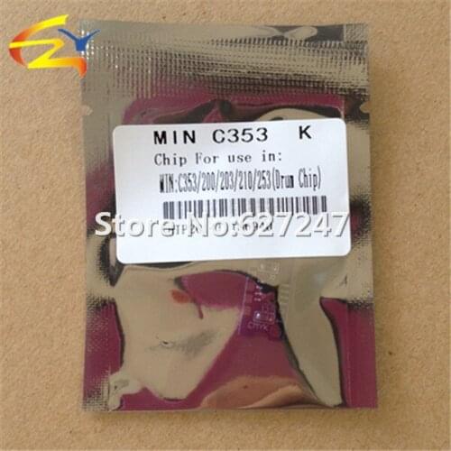 IU212K Bizhub C200 C203 C210 C253 C353 C7720 C7721 Copier parts for Konica Minolta drum unit chip high quality