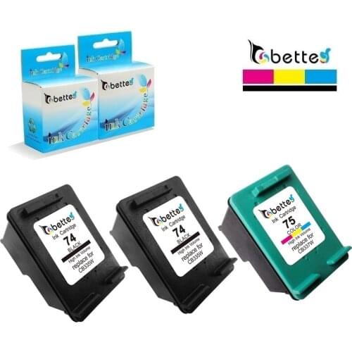 Refilled Ink Cartridge for hp 74 75 hp74 hp75 Photosmart C4485 C4488 C4490 C4493 C4494 C4500 C4524 C4540 D5300 D5345 D5360 D5368