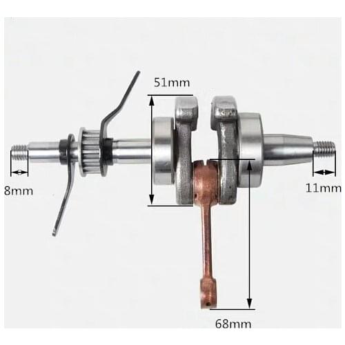 Crankshaft Crank Shaft Assembly For Honda GX35 35cc GX 35 4 Stroke Lawn Mower Engine Motor Spare Parts