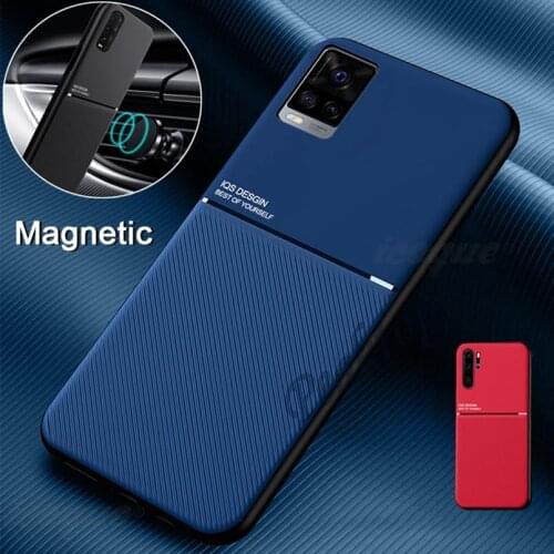 Magnetic Funda Case for Vivo V20 SE X50 X60 Pro V20pro Y73s Y20 Y70s iQOO 7 5 Z1x Nex Neo 3 S7 S6 V15 V20 Pro Phone Case Cover