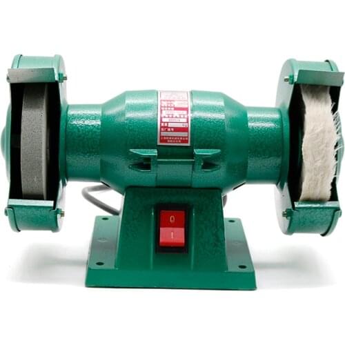 Dental technician small desktop polishing machine grinding wheel grinding machine double-headed wheel gift cloth wheel